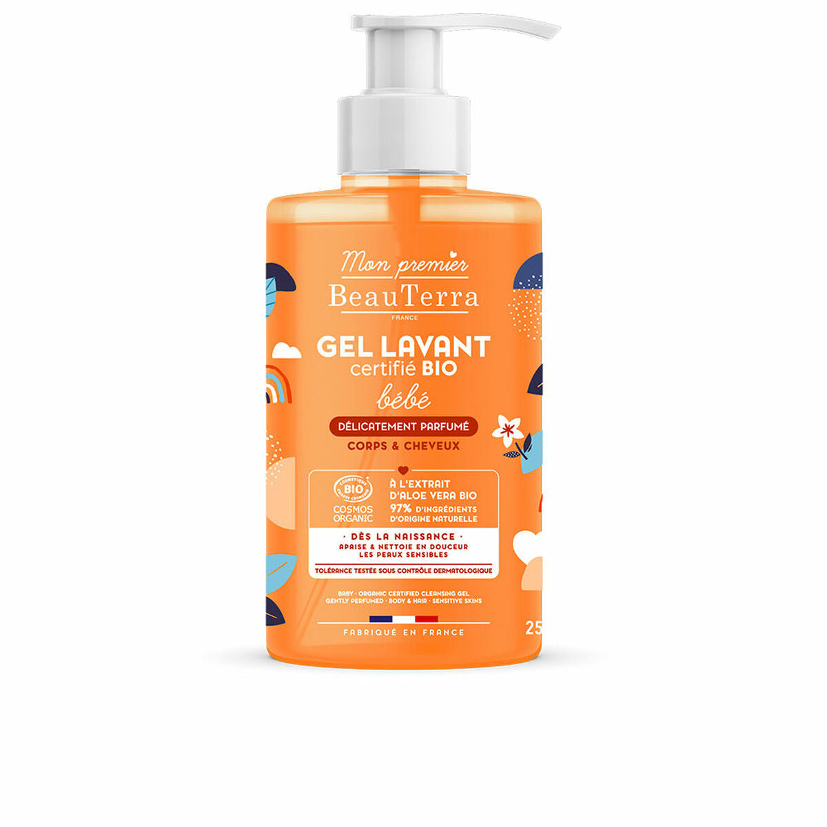 Gel de duș Beauterra Bio Bebé 750 ml - Bebelus, Igienă și îngrijire