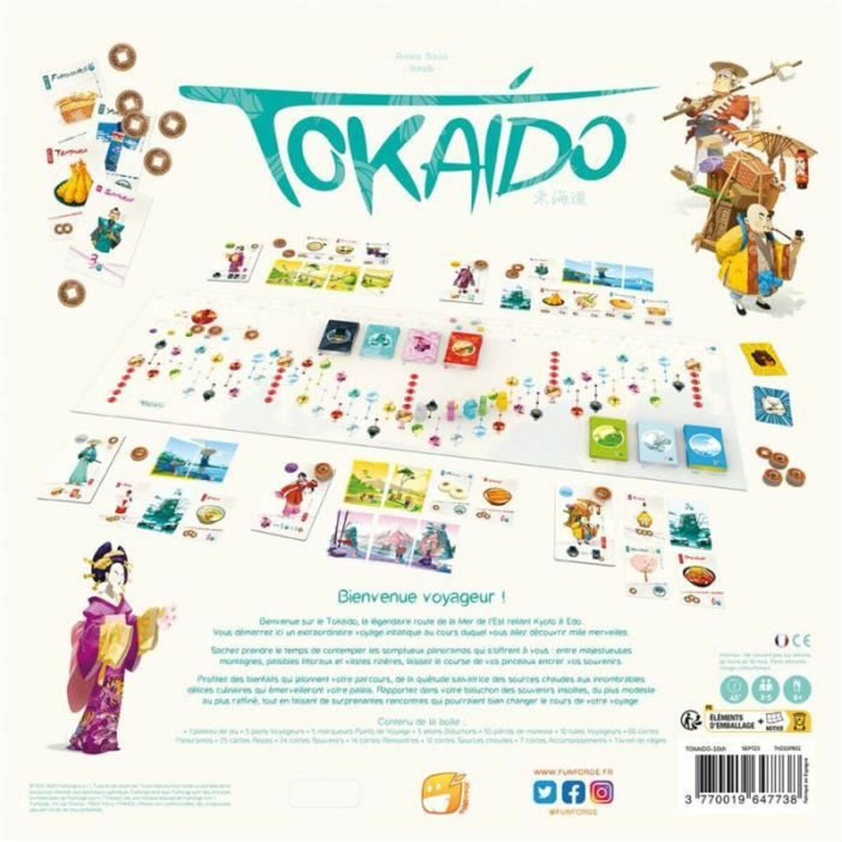 Joc de Masă Asmodee Tokaido : 10ème Anniversaire (FR) - Jucarii si jocuri, Jocuri și accesorii