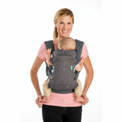 Rucsac port bebe Infantino Flip Ergo Gri + 0 Luni - Sport și în aer liber, Camping și drumeții