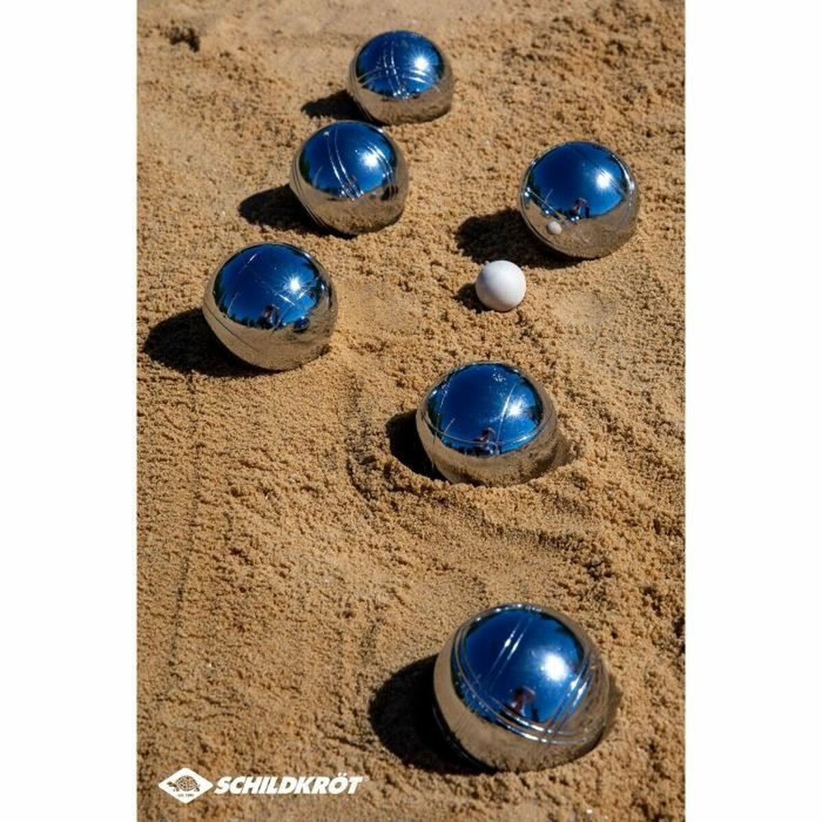 Set cu bile joc Petanque Schildkröt - Sport și în aer liber, Sporturi recreative