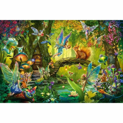 Puzzle Schmidt Spiele Fairies in the Forest 200 Piese - Jucarii si jocuri, Puzzle-uri și puzzle-uri