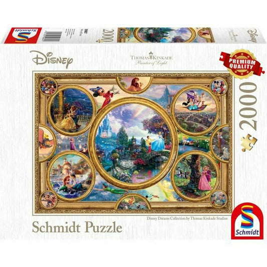 Puzzle Schmidt Spiele Disney Dreams Collection 2000 Piese - Jucarii si jocuri, Puzzle-uri și puzzle-uri