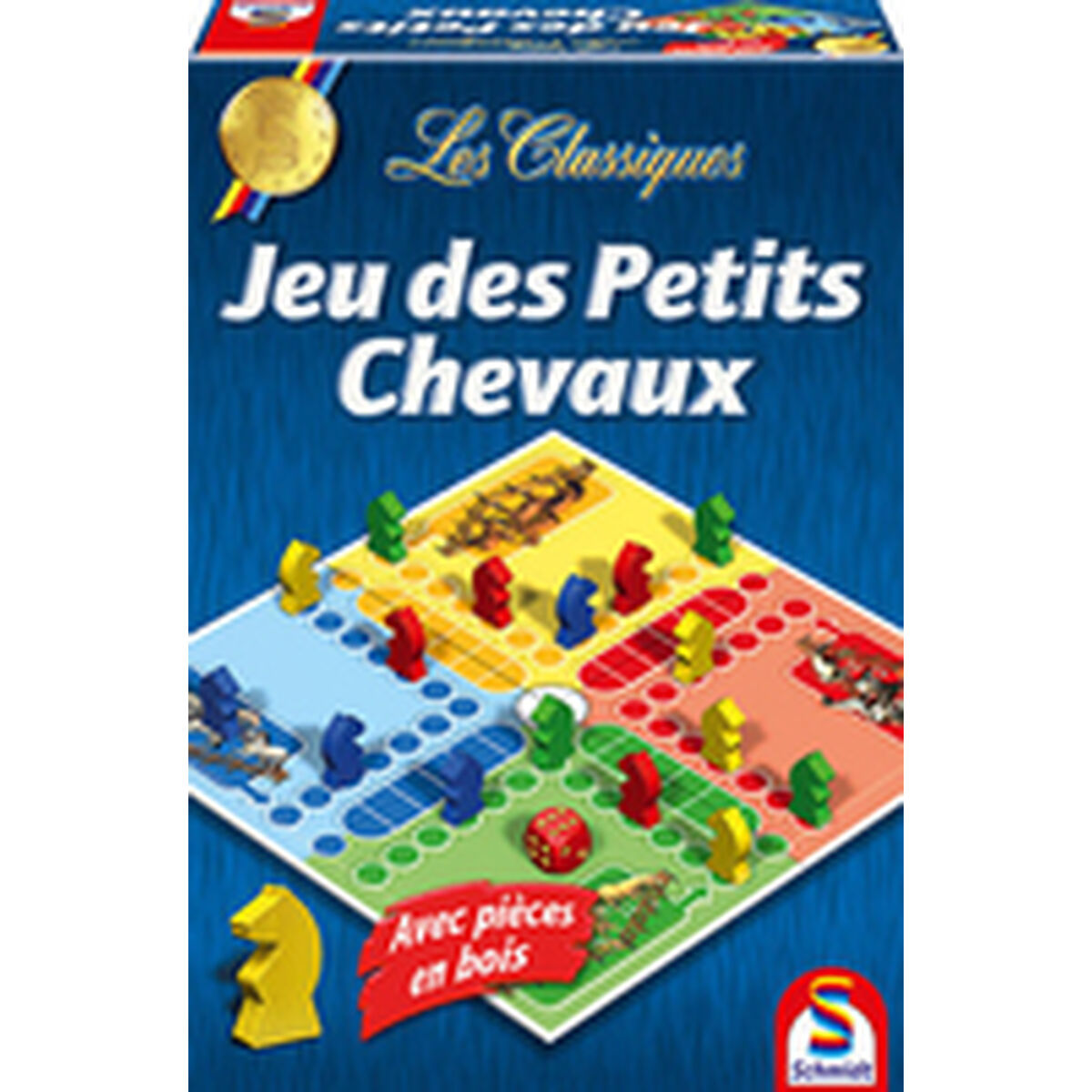 Joc de Masă Schmidt Spiele Jeu Des Petits Chevaux (FR) - Jucarii si jocuri, Jocuri și accesorii