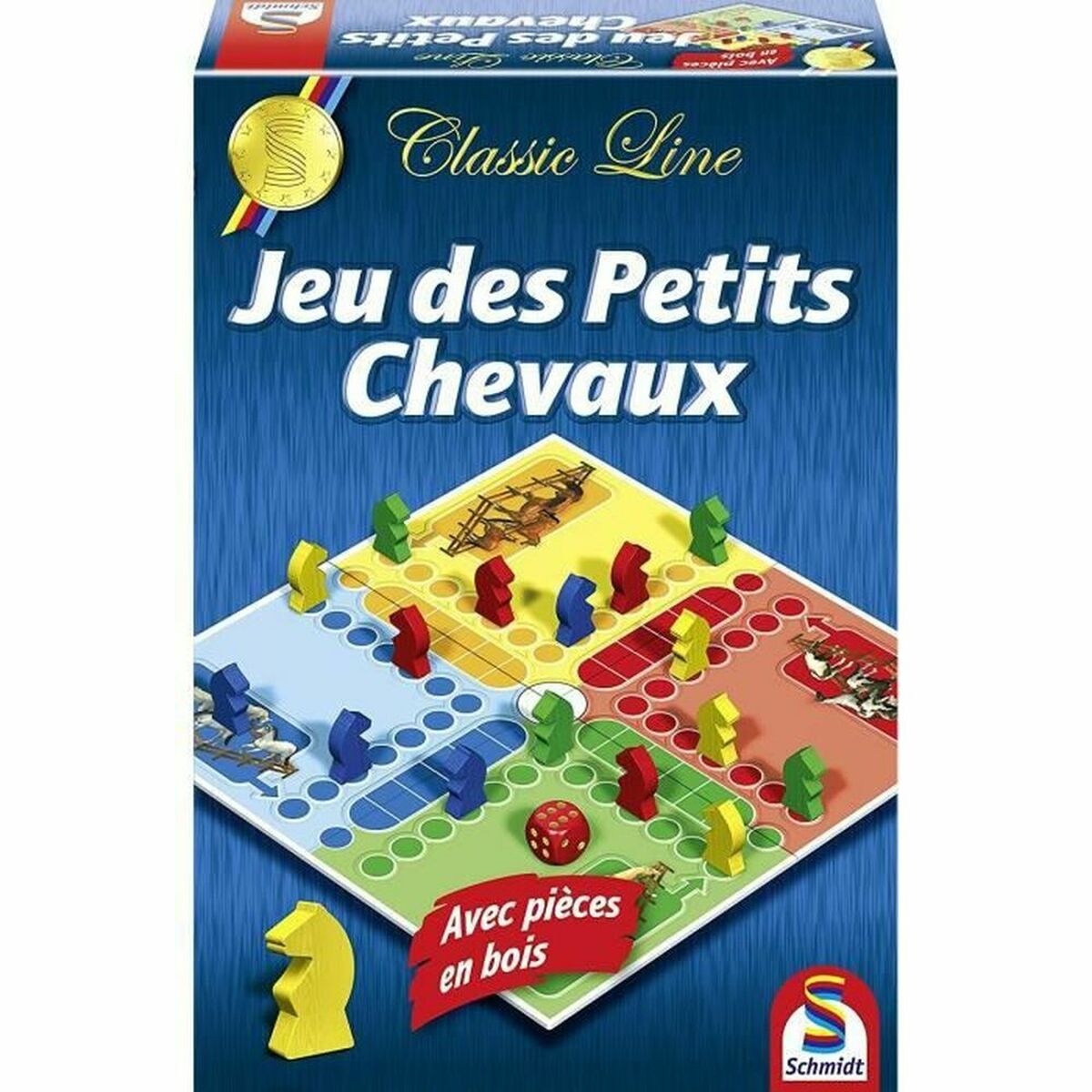 Joc de Masă Schmidt Spiele Jeu Des Petits Chevaux (FR) - Jucarii si jocuri, Jocuri și accesorii