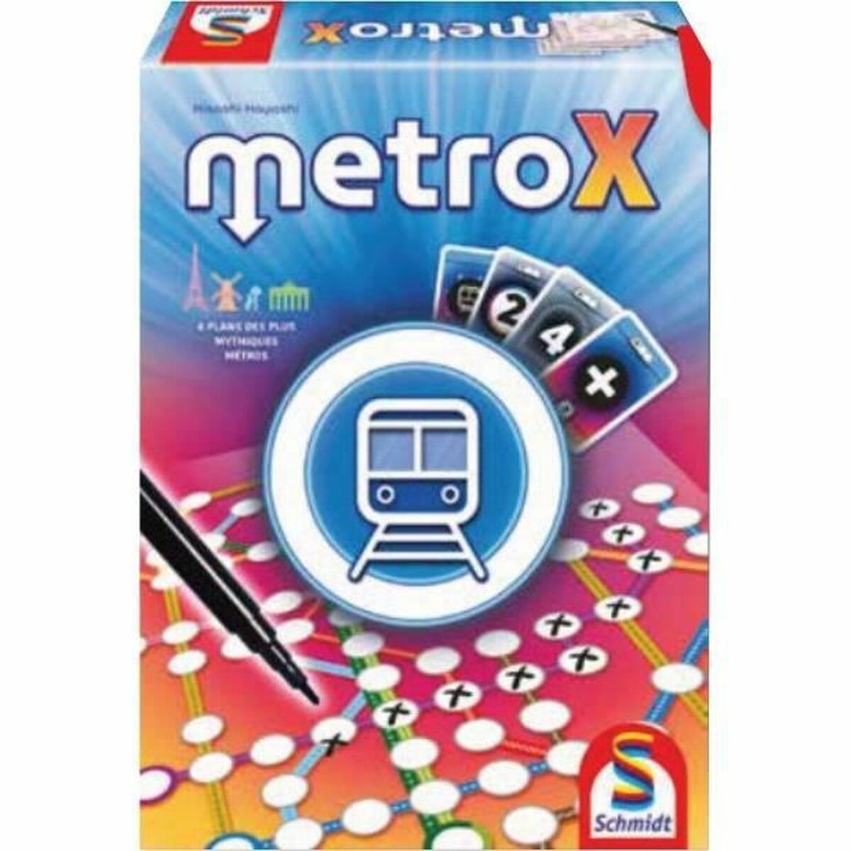 Joc de Masă Schmidt Spiele Metro X - Jucarii si jocuri, Jocuri și accesorii