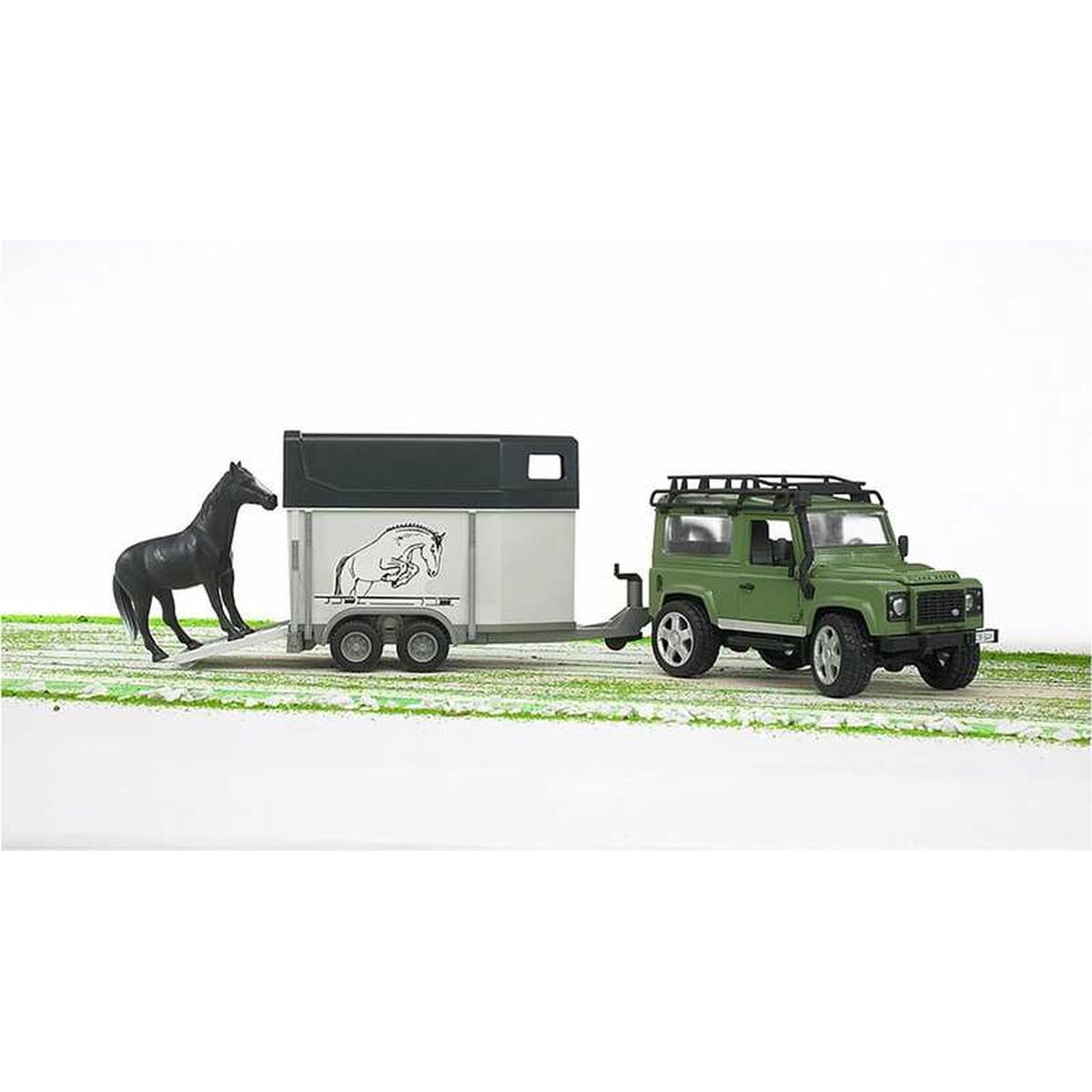 Set de Jucării cu Vehicule Bruder BR-02592 28 x 13,8 x 15,3 cm Verde - Jucarii si jocuri, Vehicule