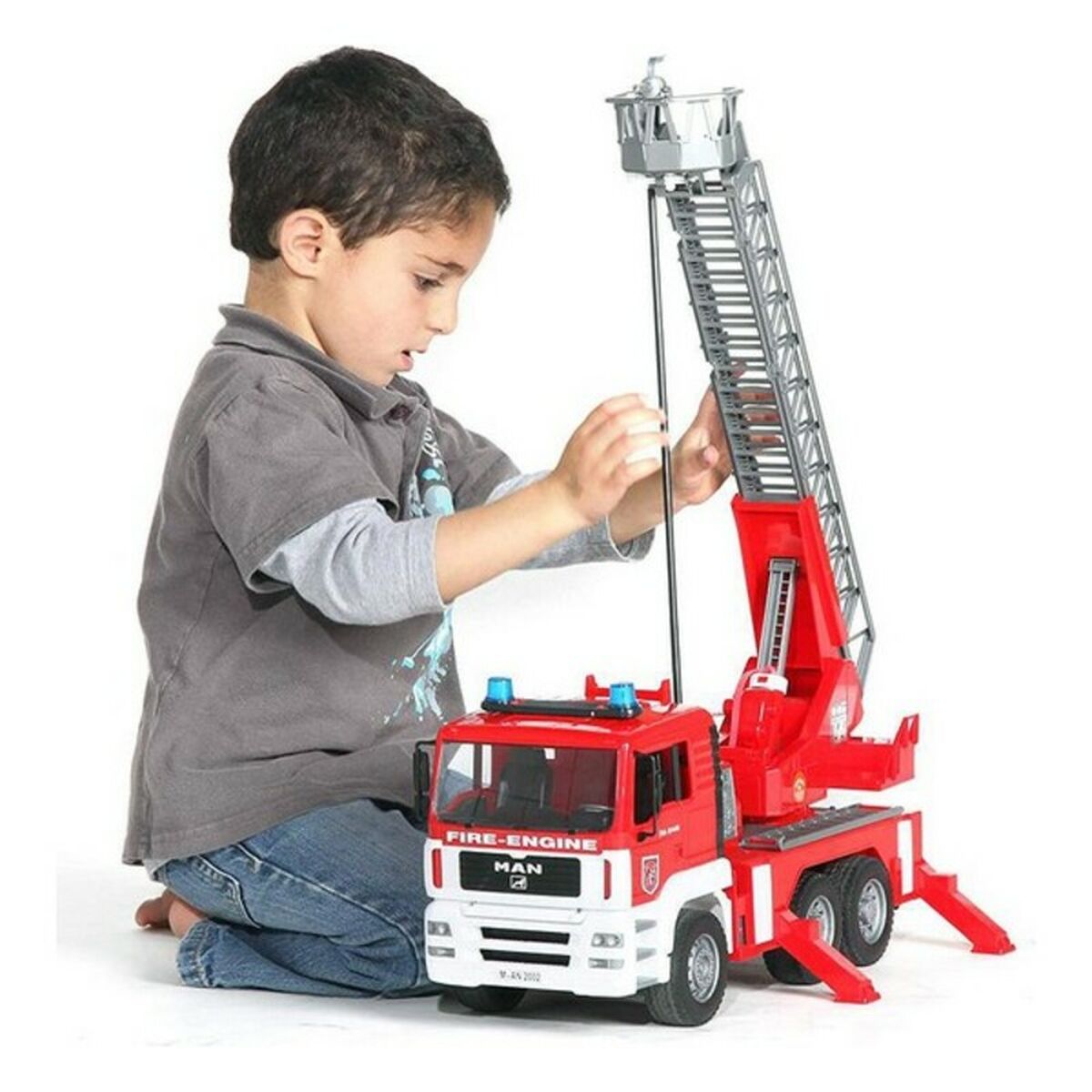 Camion de Pompieri MAN TGA Bruder 02771 - Jucarii si jocuri, Vehicule