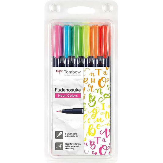 Set de Carioci Tombow Fudenosuke Multicolor - Birou și papetărie, Pixuri, creioane și articole de scris