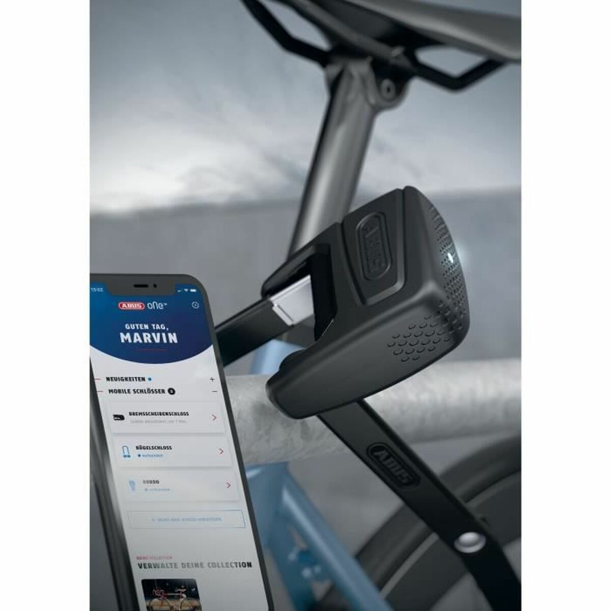 Lacăt antifurt cu alarmă ABUS - Sport și în aer liber, Ciclism