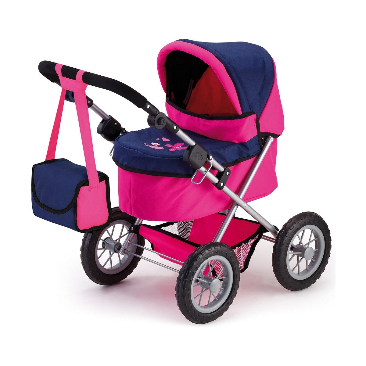 Cărucior pentru Păpuși Reig Trendy Classic Fucsia 45 cm - Jucarii si jocuri, Păpuși și accesorii