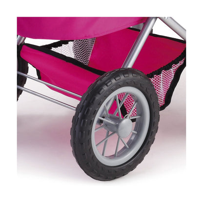 Cărucior pentru Păpuși Reig Trendy Classic Fucsia 45 cm - Jucarii si jocuri, Păpuși și accesorii