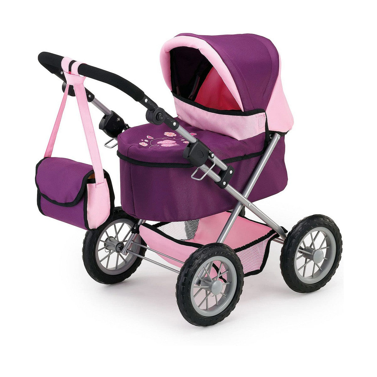 Cărucior pentru Păpuși Reig Trendy Royal Mov 45 cm - Jucarii si jocuri, Păpuși și accesorii
