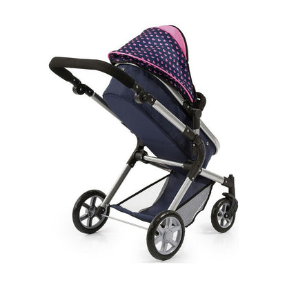 Cărucior pentru Păpuși Reig Combi Neo Pro Bleumarin 63 cm - Jucarii si jocuri, Păpuși și accesorii