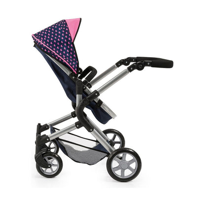 Cărucior pentru Păpuși Reig Combi Neo Pro Bleumarin 63 cm - Jucarii si jocuri, Păpuși și accesorii