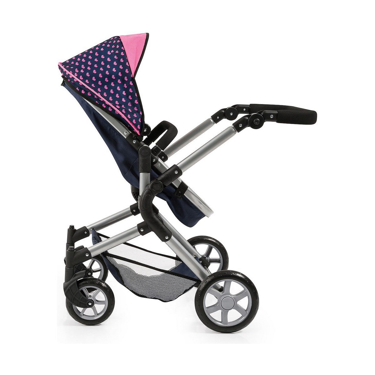 Cărucior pentru Păpuși Reig Combi Neo Pro Bleumarin 63 cm - Jucarii si jocuri, Păpuși și accesorii