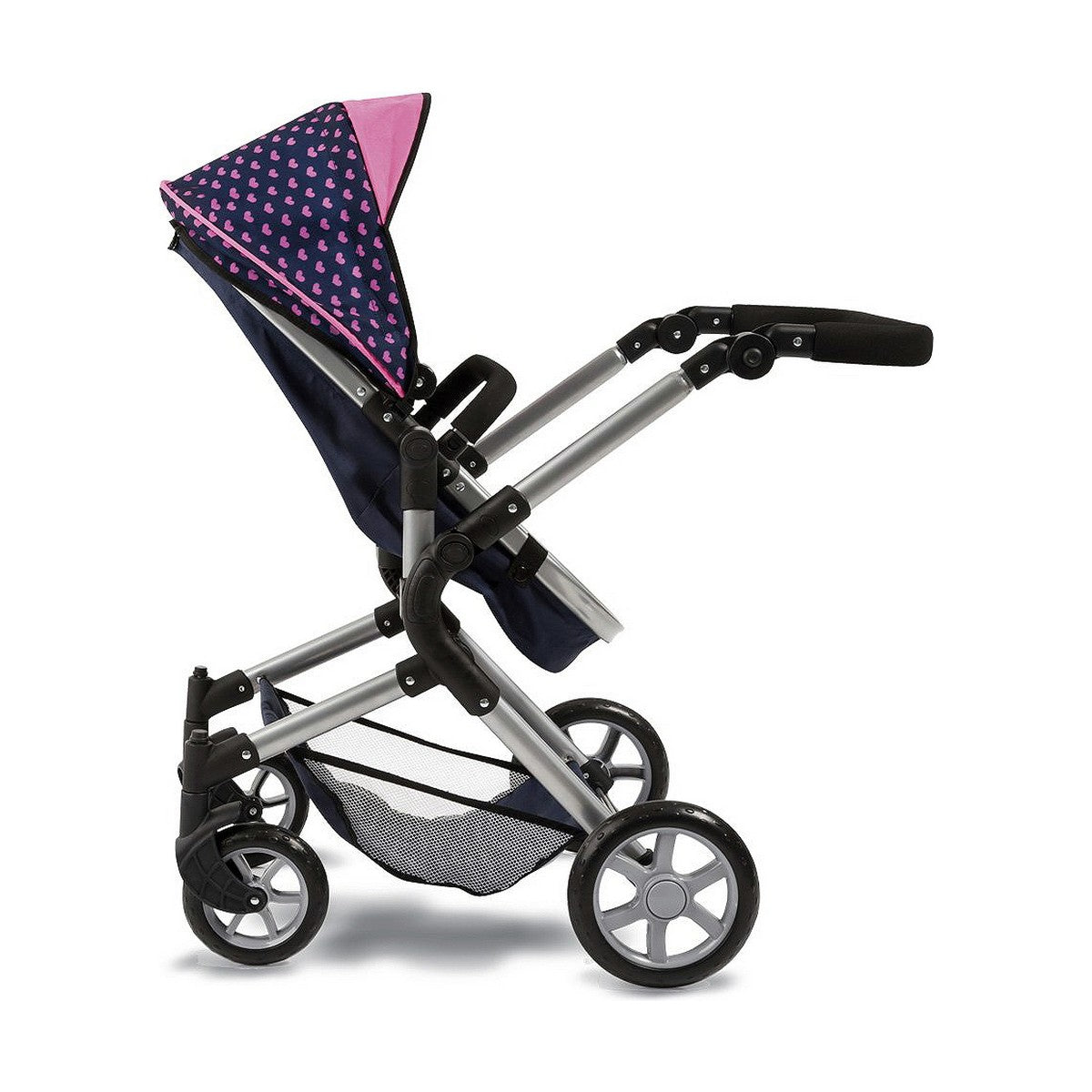 Cărucior pentru Păpuși Reig Combi Neo Pro Bleumarin 63 cm - Jucarii si jocuri, Păpuși și accesorii