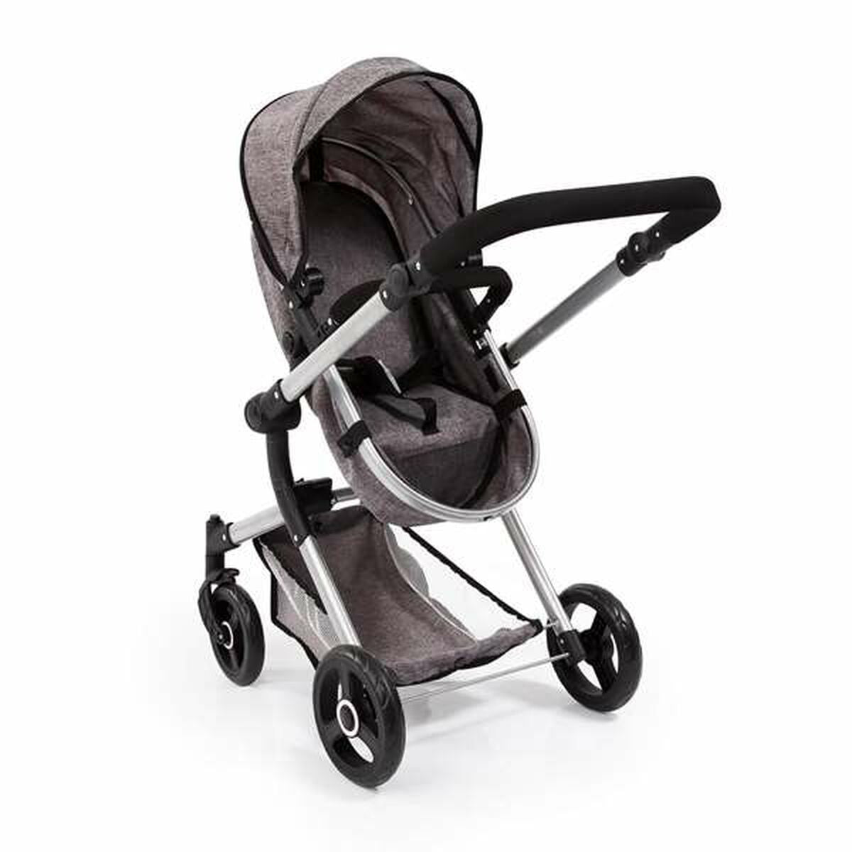 Cărucior pentru Păpuși Reig Combi Neo Pro 86 x 79 x 42 cm Gri - Jucarii si jocuri, Păpuși și accesorii