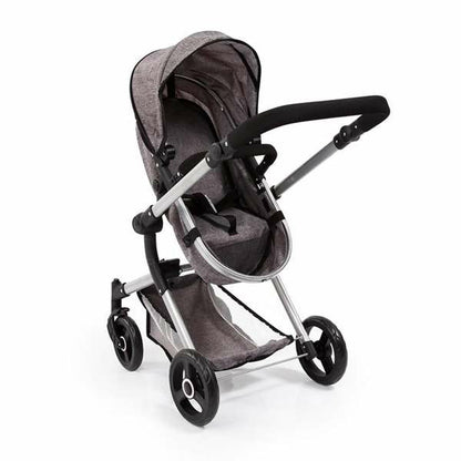 Cărucior pentru Păpuși Reig Combi Neo Pro 86 x 79 x 42 cm Gri - Jucarii si jocuri, Păpuși și accesorii