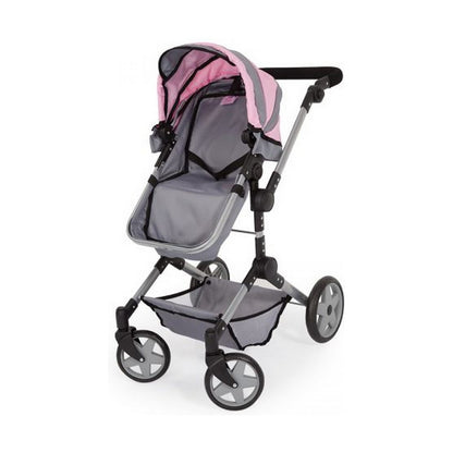 Cărucior pentru Păpuși Reig Pram Neo Pro Gri 57 cm - Jucarii si jocuri, Păpuși și accesorii
