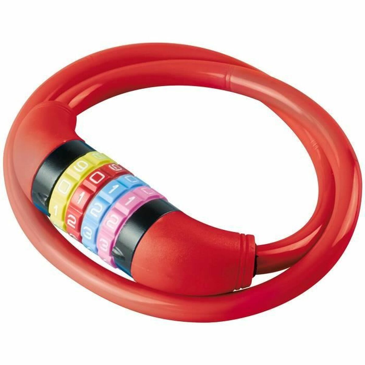 Lacăt cu cifru Burg-Wachter 65 cm Multicolor - Sport și în aer liber, Ciclism