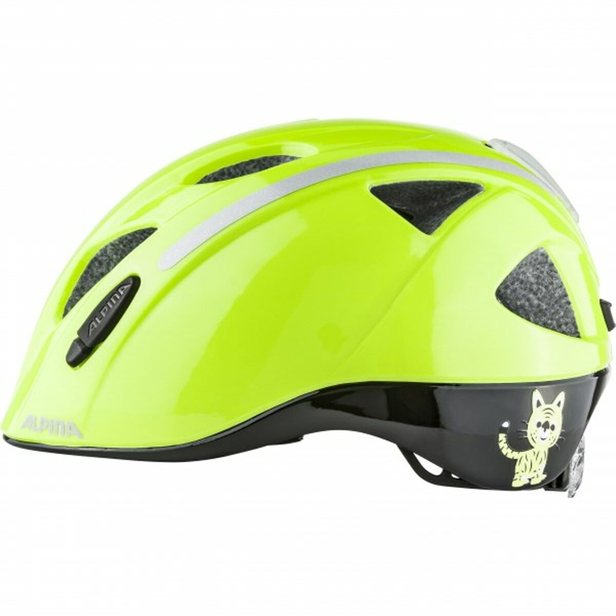 Cască de Ciclism pentru Copii Alpina XIMO FLASH Galben Negru 49-54 cm - Sport și în aer liber, Ciclism