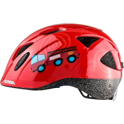 Cască de Ciclism pentru Adulți Alpina Ximo Albastru Roșu Cu imprimeuri 49-54 cm - Sport și în aer liber, Ciclism