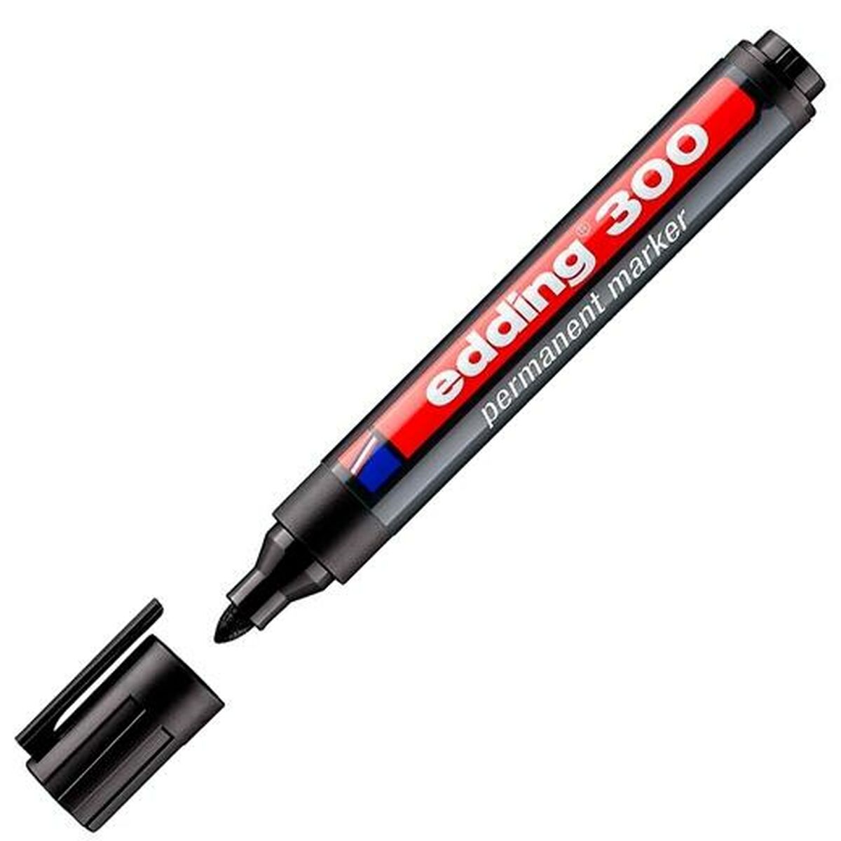 Marker permanent Edding 300 Negru (10 Unități) - Birou și papetărie, Pixuri, creioane și articole de scris