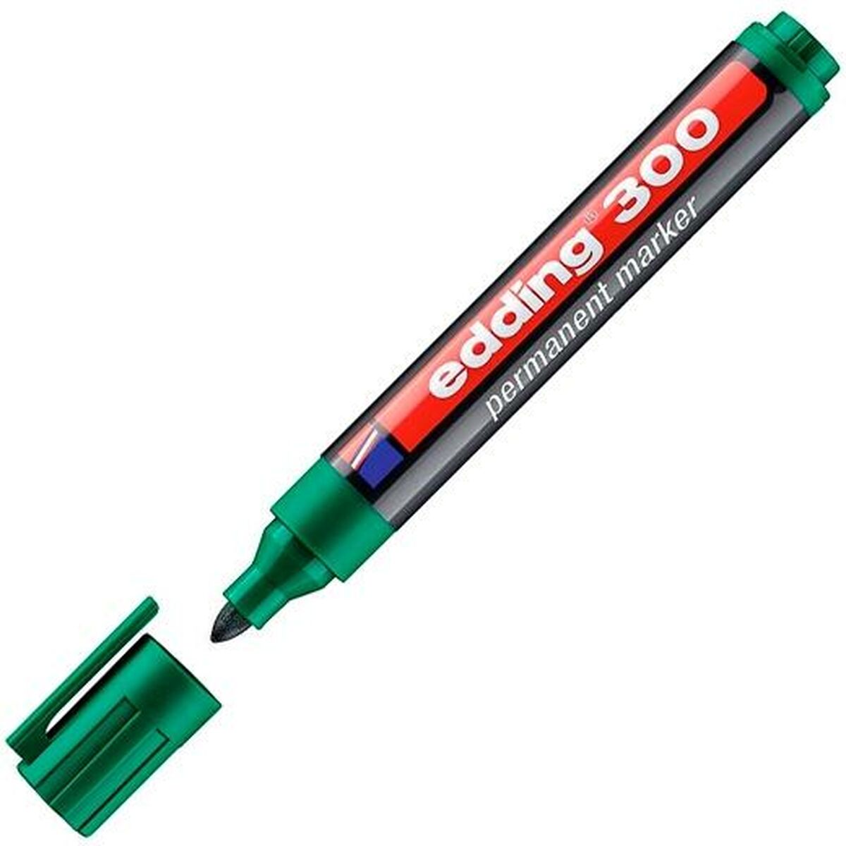 Marker permanent Edding 300 Verde (10 Unități) - Birou și papetărie, Pixuri, creioane și articole de scris