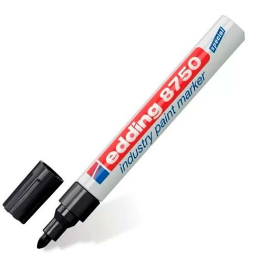 Marker permanent Edding 8750 Negru (10 Unități) - Birou și papetărie, Pixuri, creioane și articole de scris
