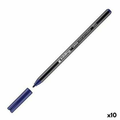 Cariocă Edding 1300 Albastru (10 Unități) - Birou și papetărie, Pixuri, creioane și articole de scris