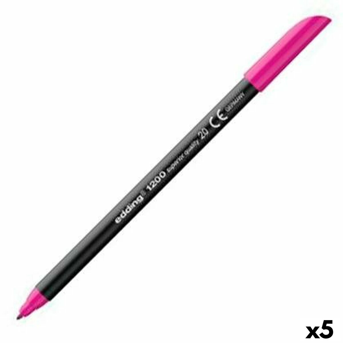 Carioci Edding 1200 Magenta (5 Unități) - Birou și papetărie, Pixuri, creioane și articole de scris