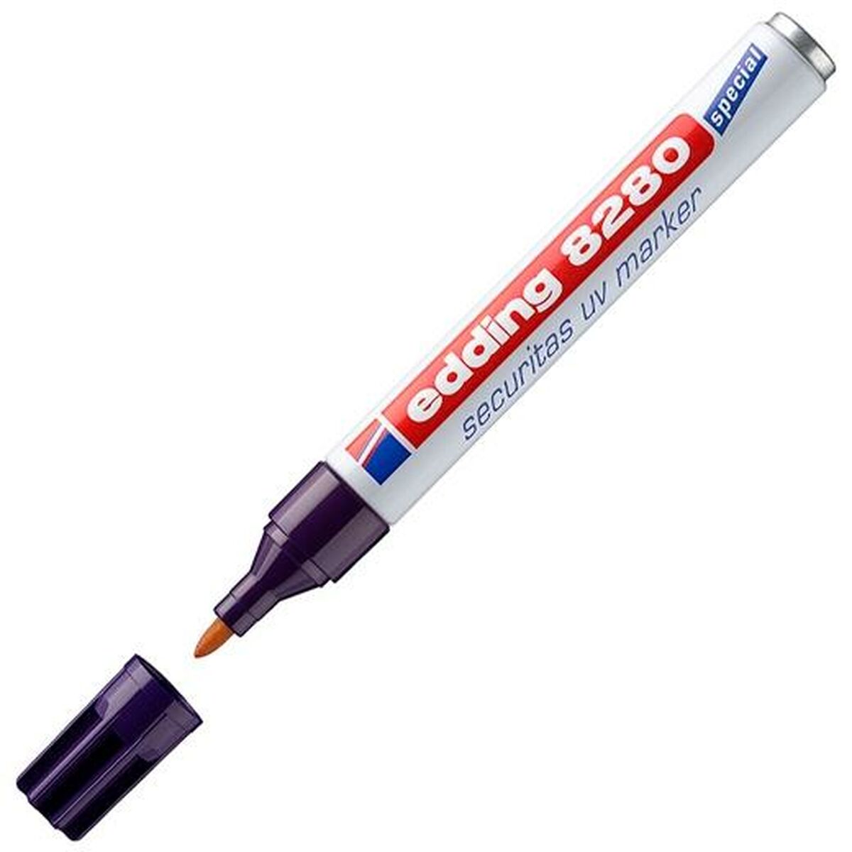 Marker permanent Edding Reacționează la lumina ultravioletă (10 Unități) - Birou și papetărie, Pixuri, creioane și articole de scris