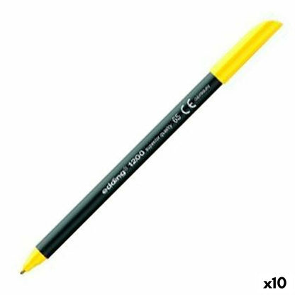 Carioci Edding 1200 Galben (10 Unități) - Birou și papetărie, Pixuri, creioane și articole de scris