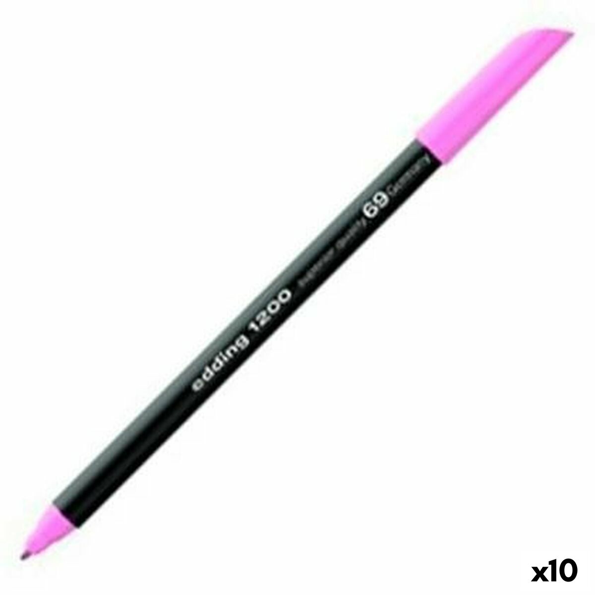 Carioci Edding 1200 Neon Roz (10 Unități) - Birou și papetărie, Pixuri, creioane și articole de scris