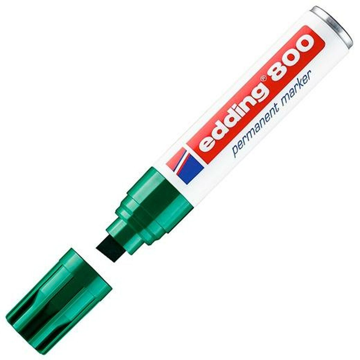 Marker permanent Edding 800 Verde (5 Unități) - Birou și papetărie, Pixuri, creioane și articole de scris
