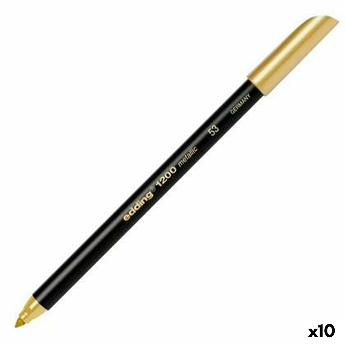 Cariocă Edding 1200 Auriu* (10 Unități) - Birou și papetărie, Pixuri, creioane și articole de scris