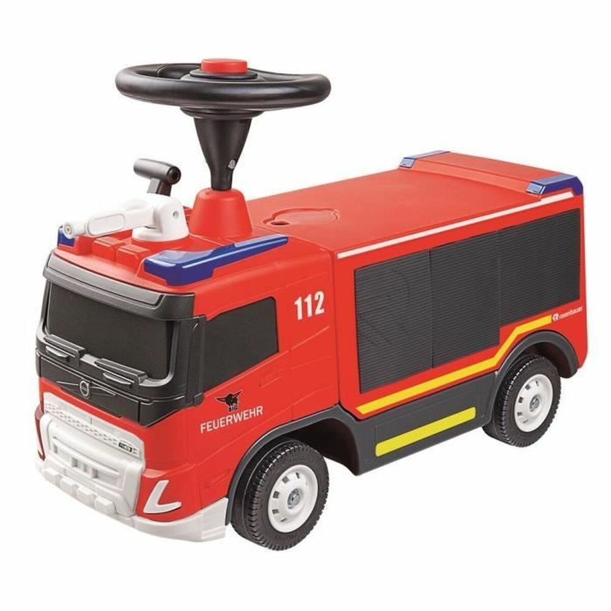 Mașină-Premergător Smoby rouge Camion de Pompieri - Jucarii si jocuri, În aer liber și sport