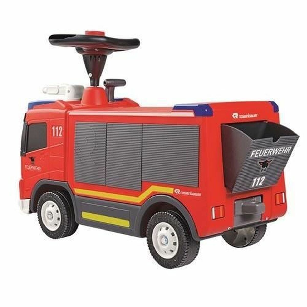 Mașină-Premergător Smoby rouge Camion de Pompieri - Jucarii si jocuri, În aer liber și sport