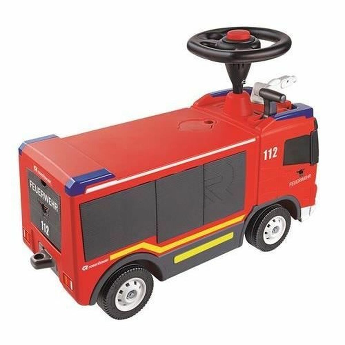 Mașină-Premergător Smoby rouge Camion de Pompieri - Jucarii si jocuri, În aer liber și sport