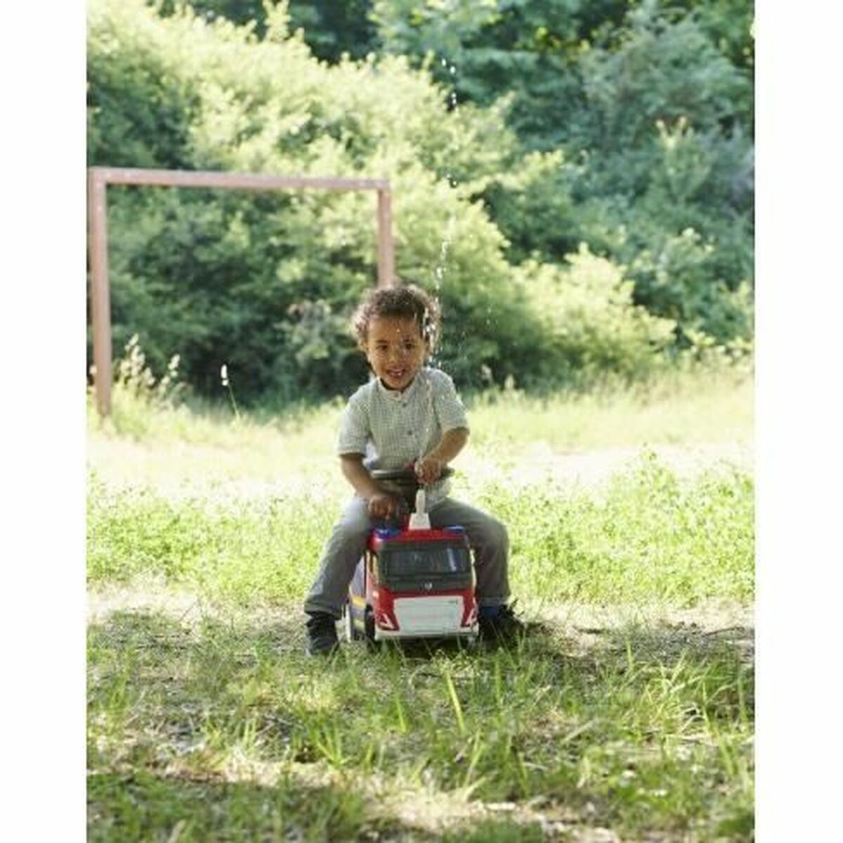 Mașină-Premergător Smoby rouge Camion de Pompieri - Jucarii si jocuri, În aer liber și sport