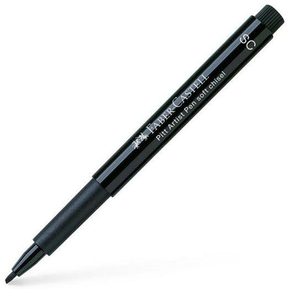 Carioci Faber-Castell Pitt Artist Pen SC 199 Caligrafie Negru (10 Unități) - Birou și papetărie, Pixuri, creioane și articole de scris