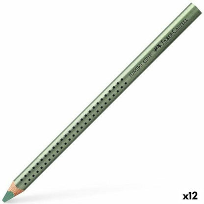 Creioane culori Faber-Castell Verde metalic (12 Unități) - Birou și papetărie, Arte și Meserii
