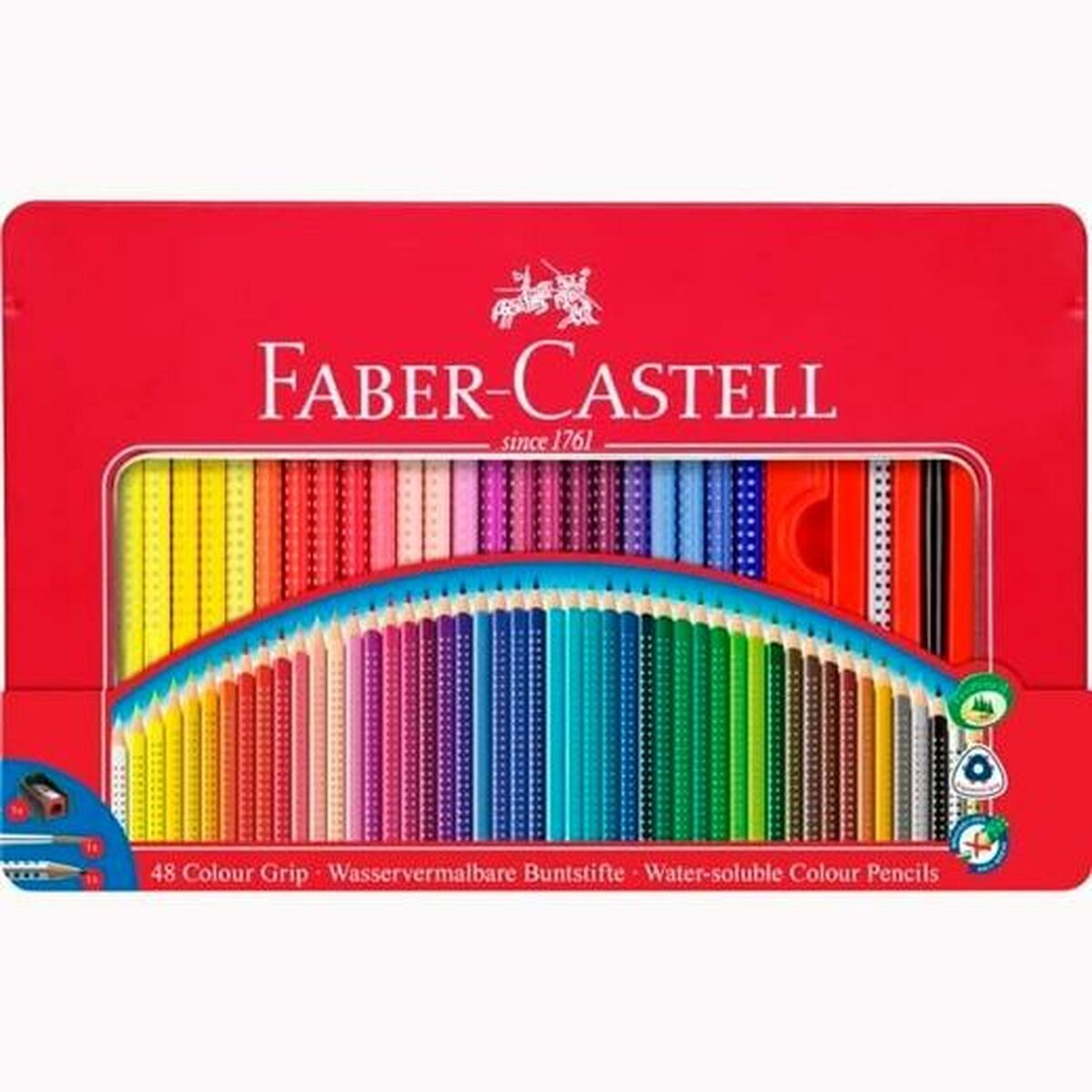 Creioane culori Faber-Castell Multicolor (15 Unități) - Birou și papetărie, Arte și Meserii