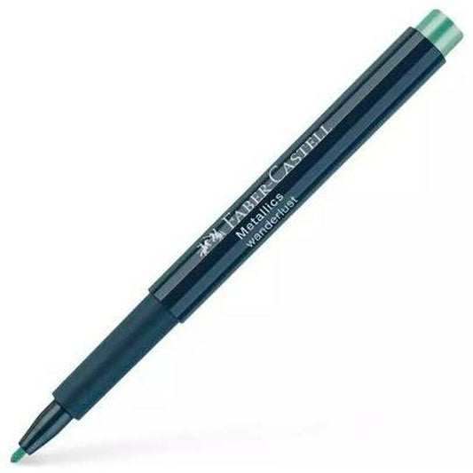 Carioci Faber-Castell Metallics Wanderlust Verde (10 Unități) - Birou și papetărie, Pixuri, creioane și articole de scris