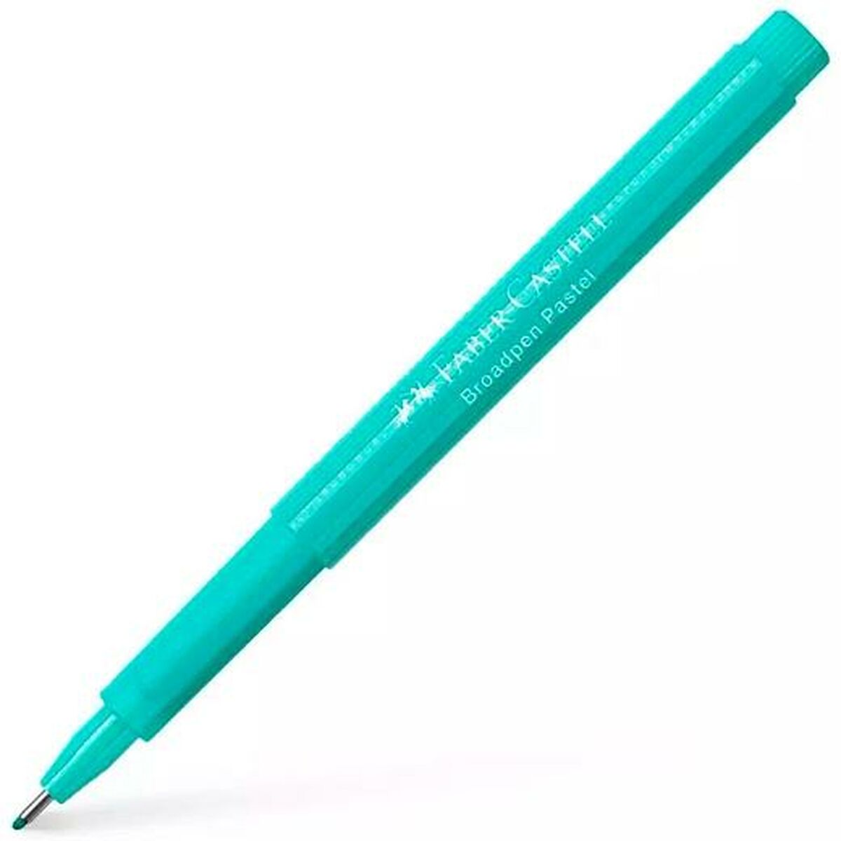 Carioci Faber-Castell Broadpen Document Turquoise (10 Unități) - Birou și papetărie, Pixuri, creioane și articole de scris