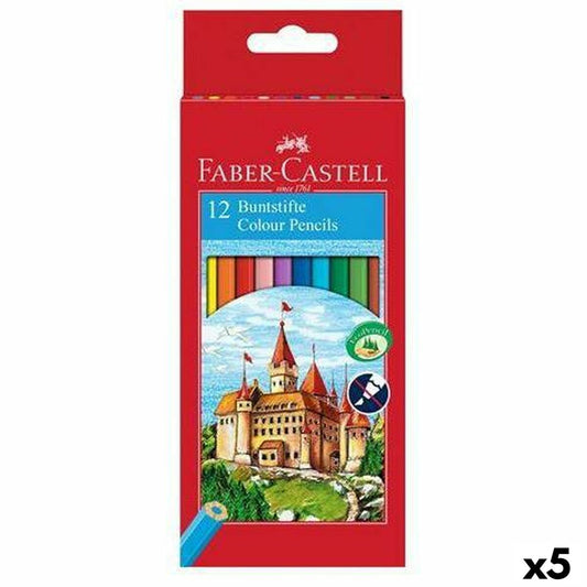 Creioane culori Faber-Castell Multicolor (5 Unități) - Birou și papetărie, Arte și Meserii