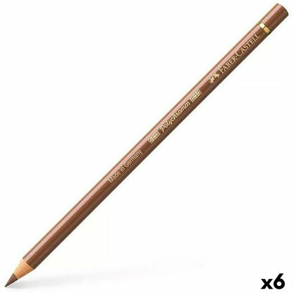 Creioane culori Faber-Castell Polychromos Maro 6 Piese - Birou și papetărie, Arte și Meserii