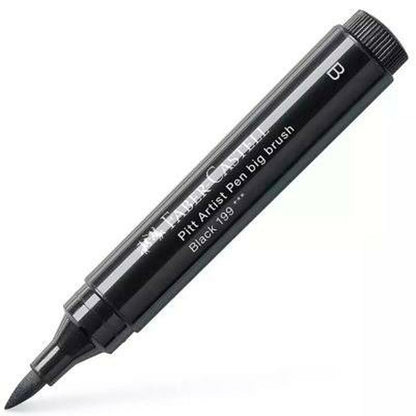 Carioci Faber-Castell Pitt Artist Pensulă Negru (4 Piese) - Birou și papetărie, Pixuri, creioane și articole de scris