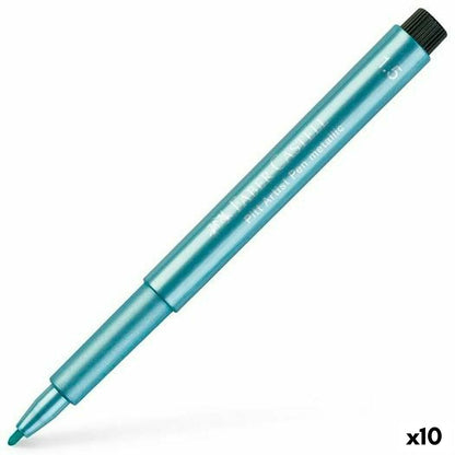 Carioci Faber-Castell Pitt Artist Metalizat (10 Unități) - Birou și papetărie, Pixuri, creioane și articole de scris