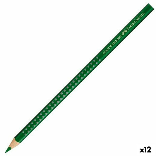 Creioane colorate acuarelă Faber-Castell Verde inchis (12 Unități) - Birou și papetărie, Arte și Meserii